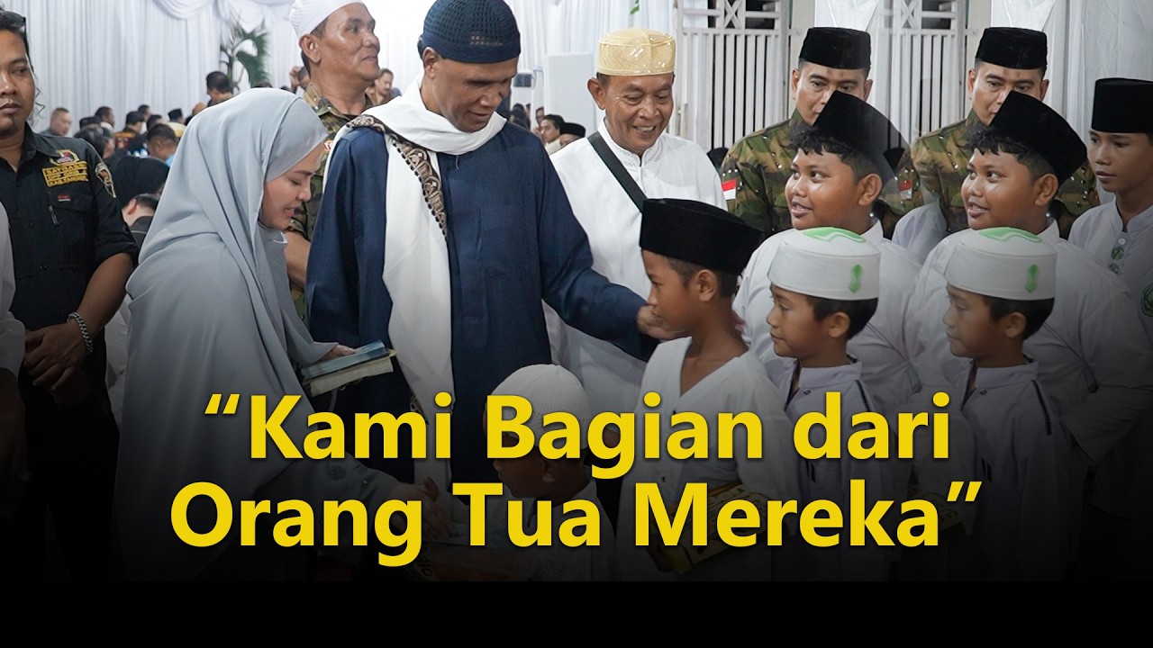 Jawaban Tulus H. Hercules Saat Ditanya Seberapa Cintanya kepada Anak Yatim