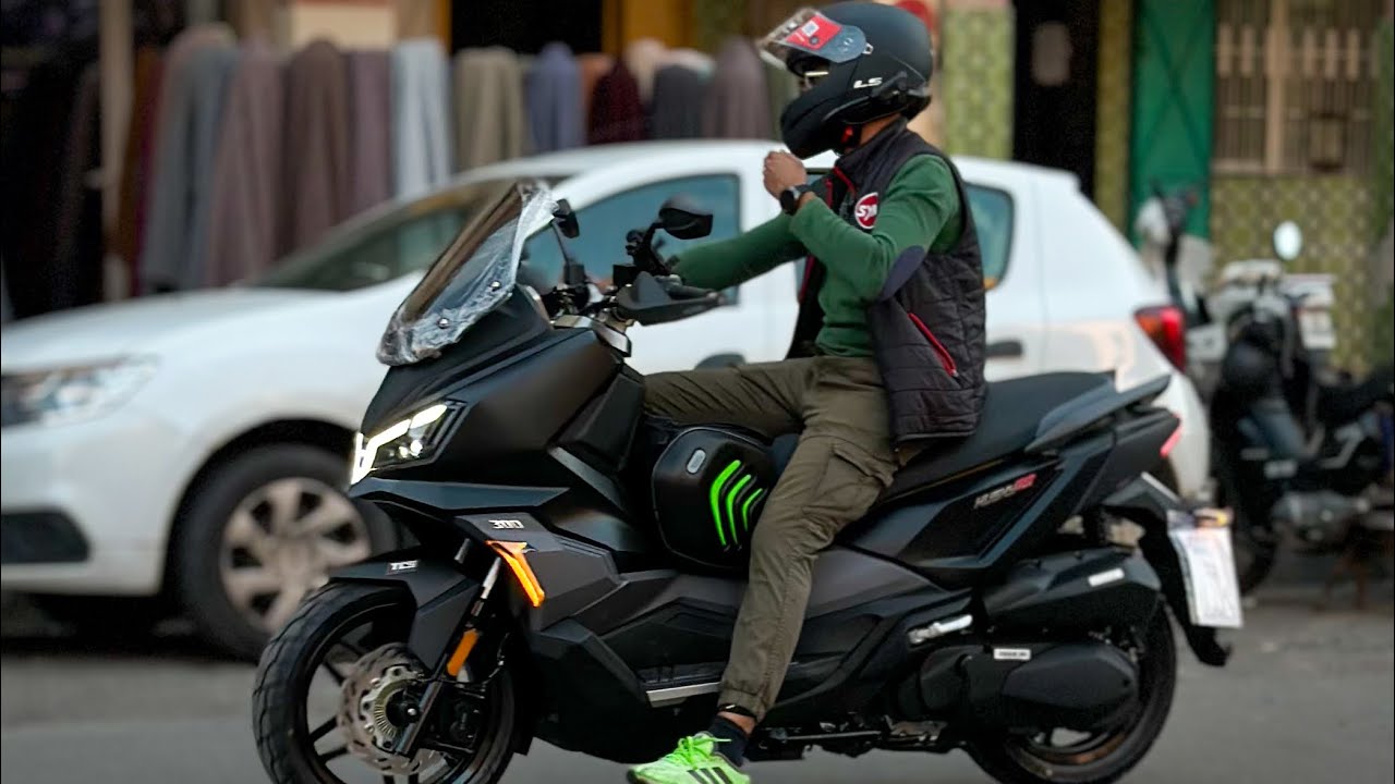 دراجة Sym Husky adv 300 🦅 الغرابية 🦅 بالعمارة ديالها من عند أحسن ثمن شينوا في المغرب TATA CYCLE ✅