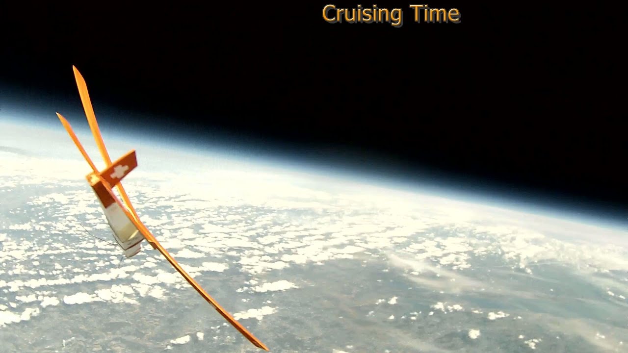Near space ballooning 2015 with a Glider