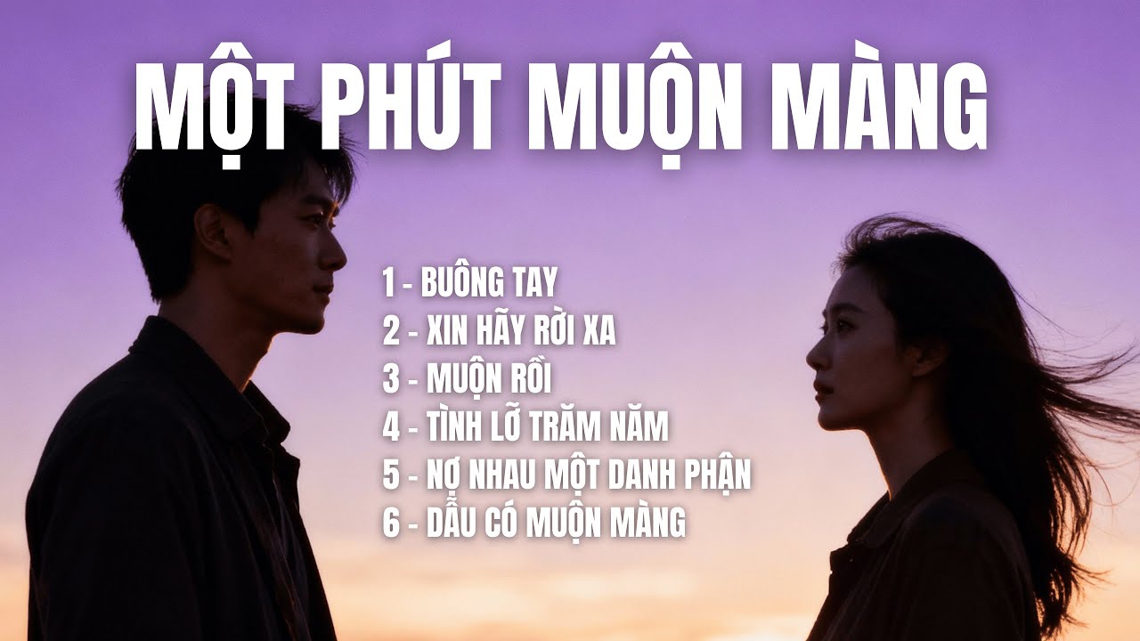 MỘT PHÚT MUỘN MÀNG | Album Ballad Buồn Tình Dang Dở –  Khúc Ca Đau Đến Xót Lòng |SING & SONG MELODY