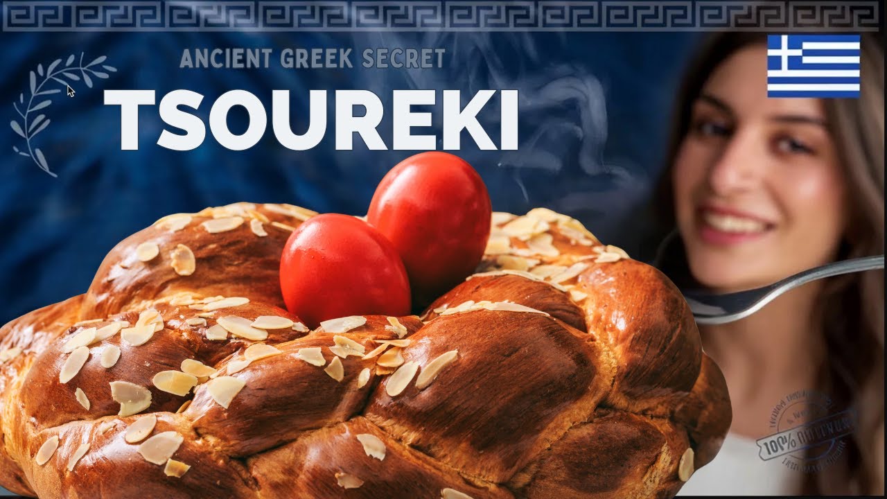 Authentic SECRET Tsoureki Recipe For DELICIOUS Easter Bread