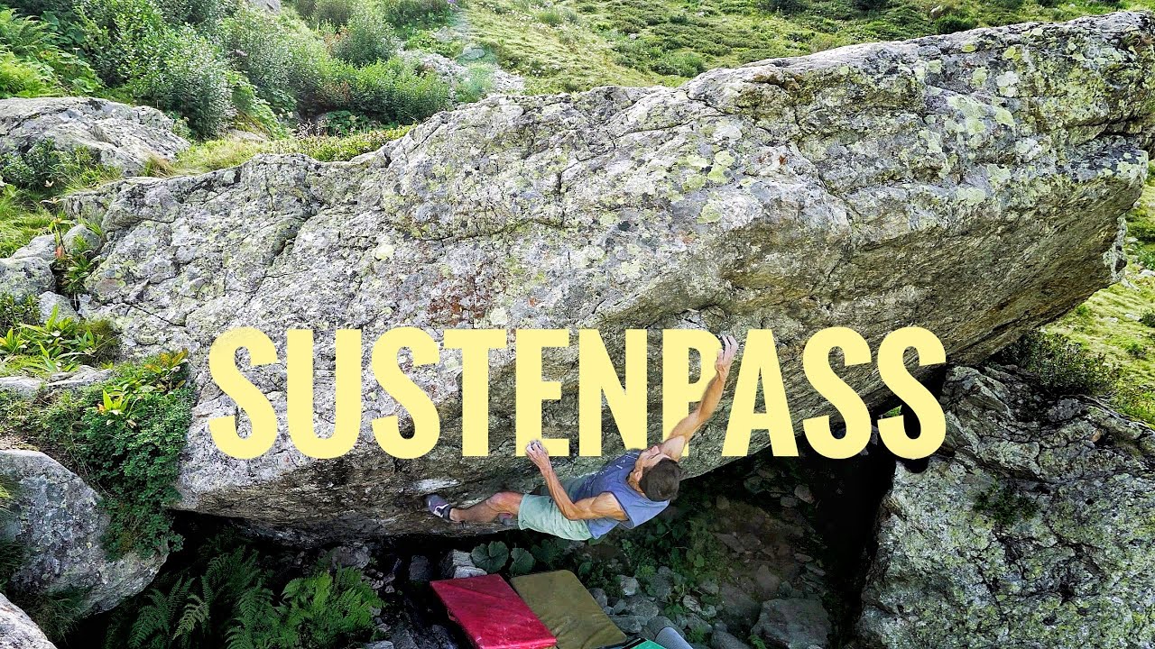 Sustenpass Bouldering