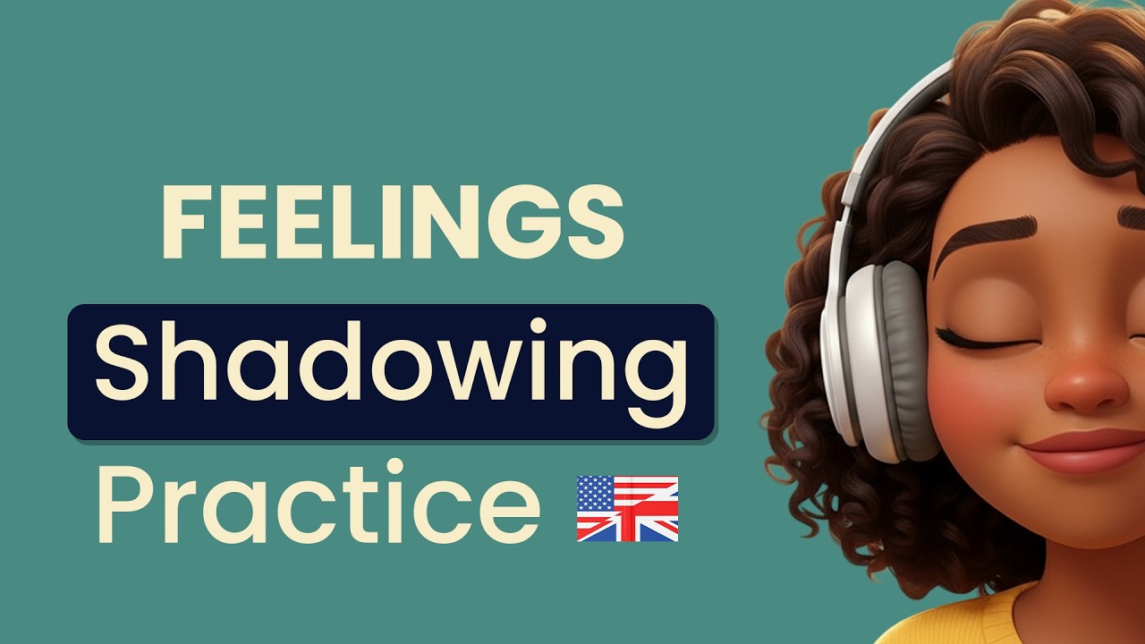 Speak English Like a Native | 60 Emotional Sentences (Shadowing Practice)