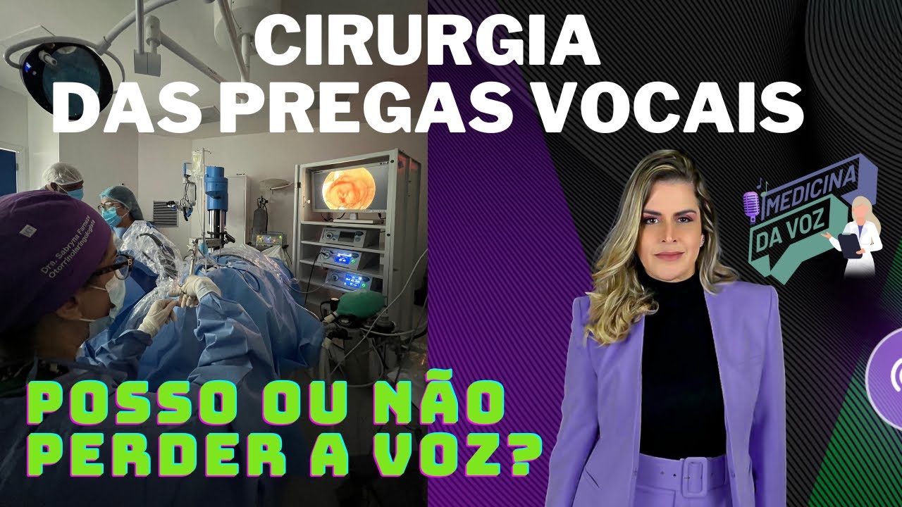 Cirurgia das pregas vocais: perco a voz?