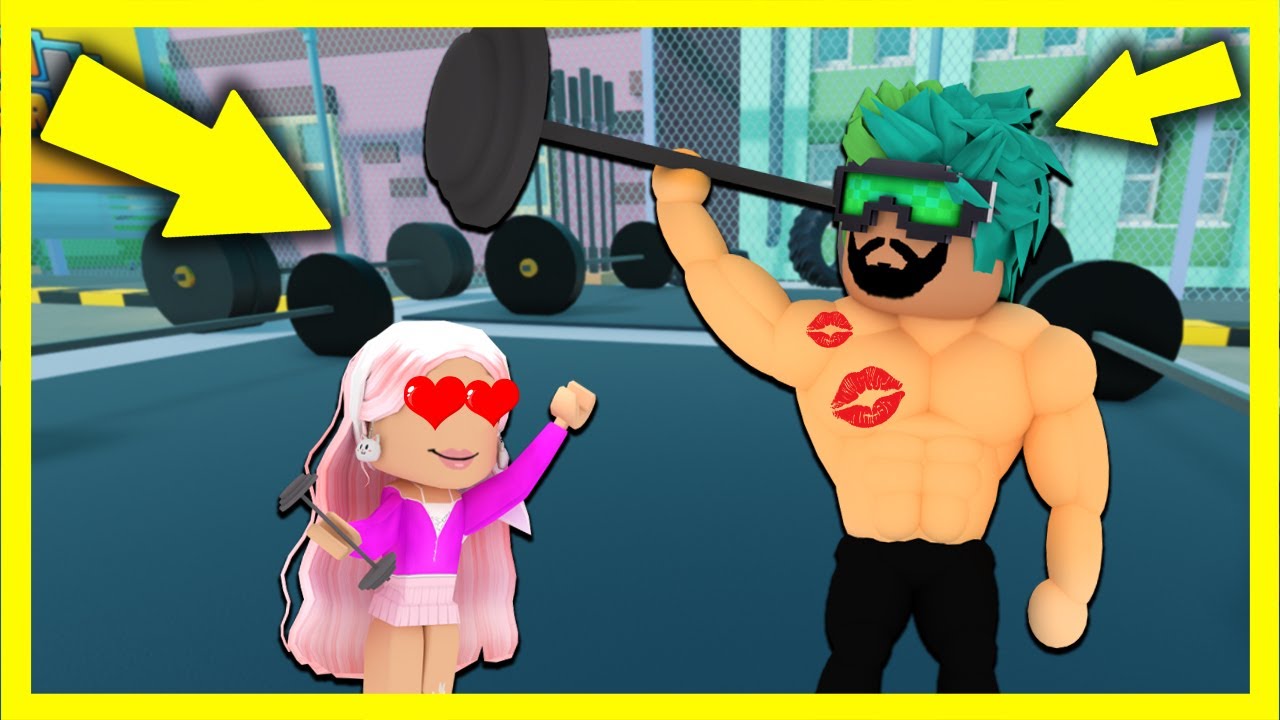 💖 KOMİK VE ÇOK KASLI GÜÇLÜ OLDUK 💪🏼 😱 ROBLOX KAS GELİŞTİRME | KÜBRA NİSA HAN KANAL 💖