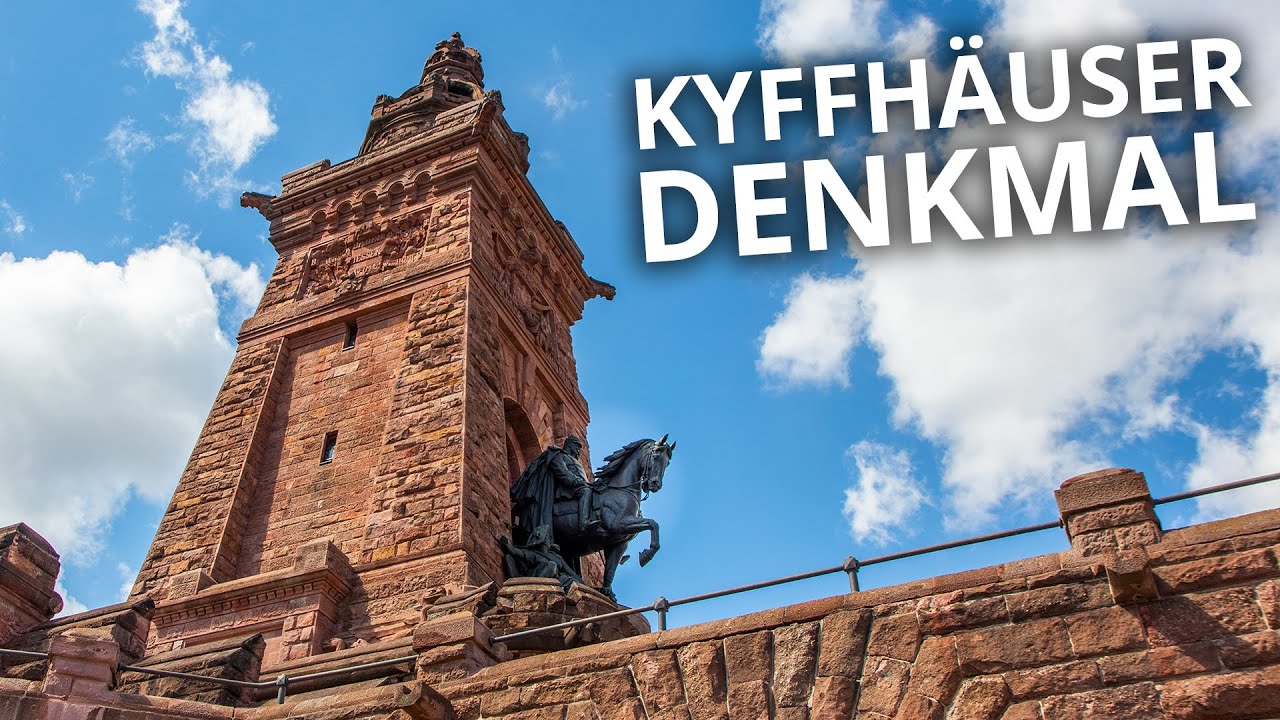 Unterwegs am Kyffhäuser Denkmal in Thüringen - Urlaub in Deutschland