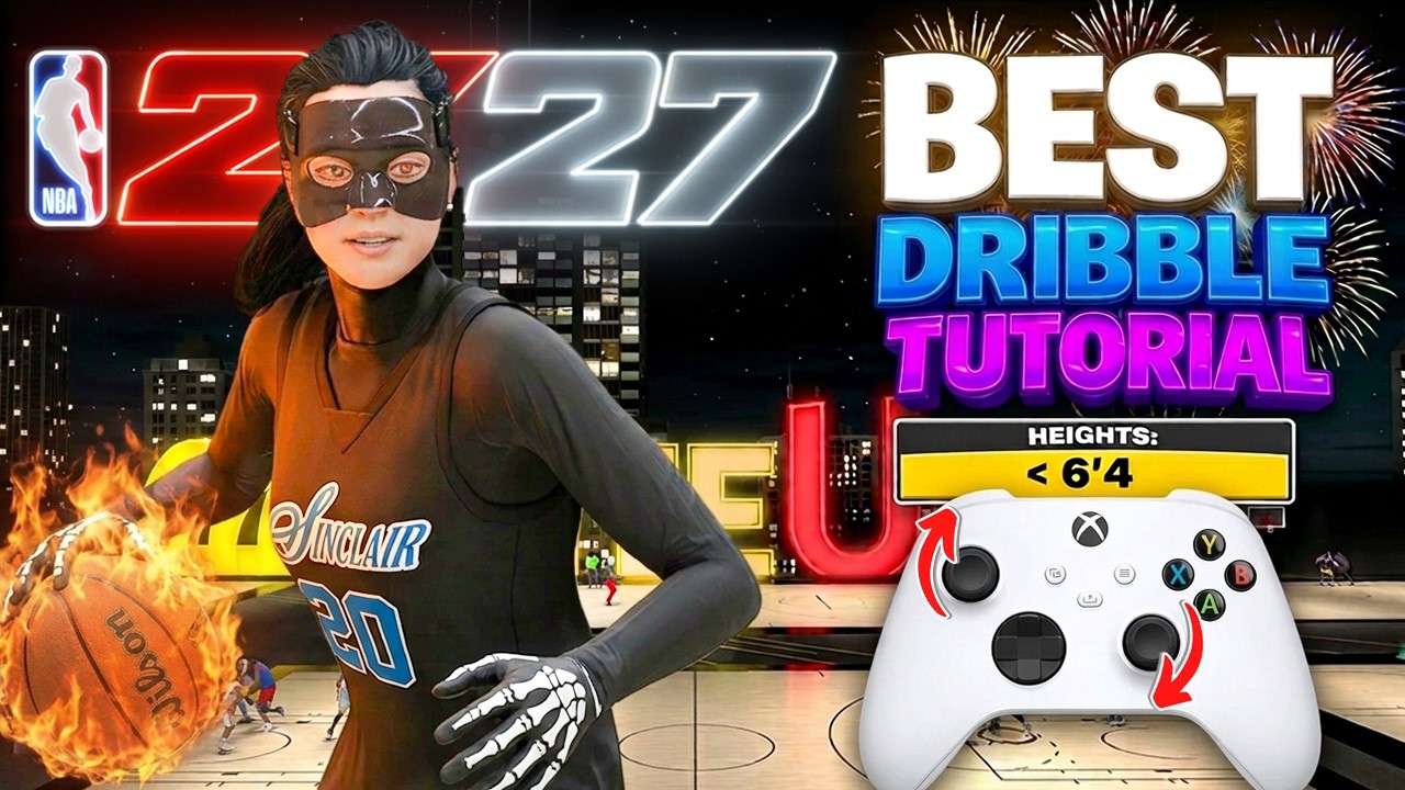 Туториал по дриблингу для COMP-гарда в NBA2K27! Лучшие анимации + HANDCAM!