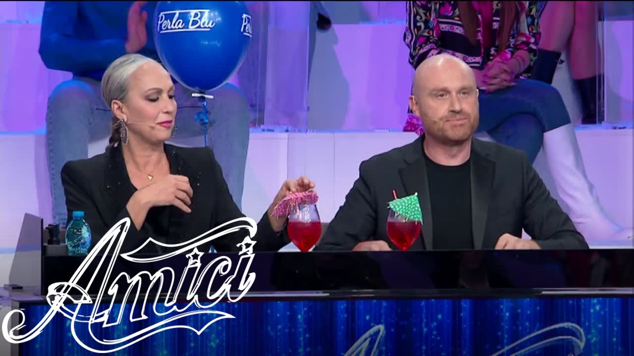Amici 20 - Il cocktail estivo per Alessandra Celentano e Rudy Zerbi