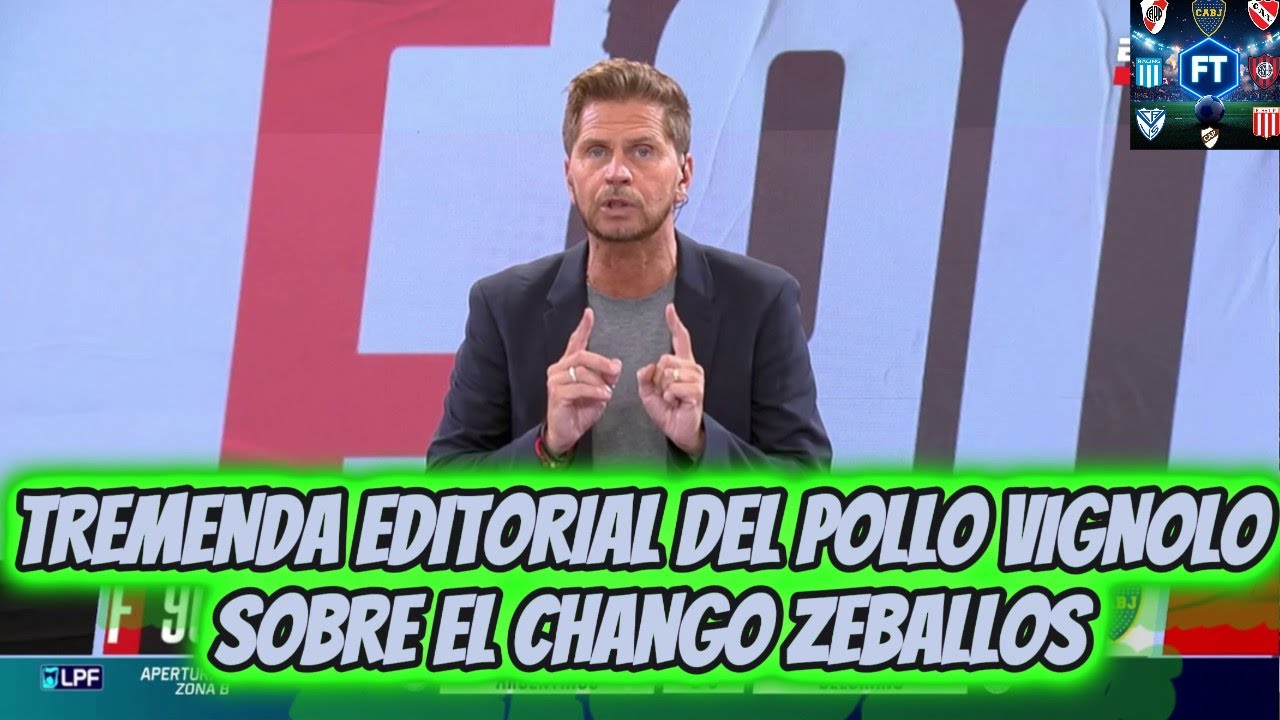 Pollo Vignolo: “Zeballos no es una lesión más, es un golpe a Boca”