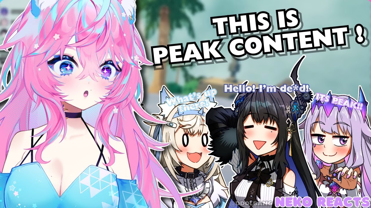 ━☆NEKO REACTS━☆ HOLOGIRLS PEAK CONTENT ! ! ADVENT COLLAB ! ! [ HOLOLIVE ]