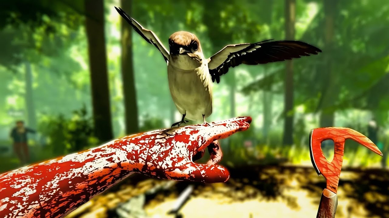 🏕️ منزلي + كهف مخيف = كابوس 😅💀 the forest #2