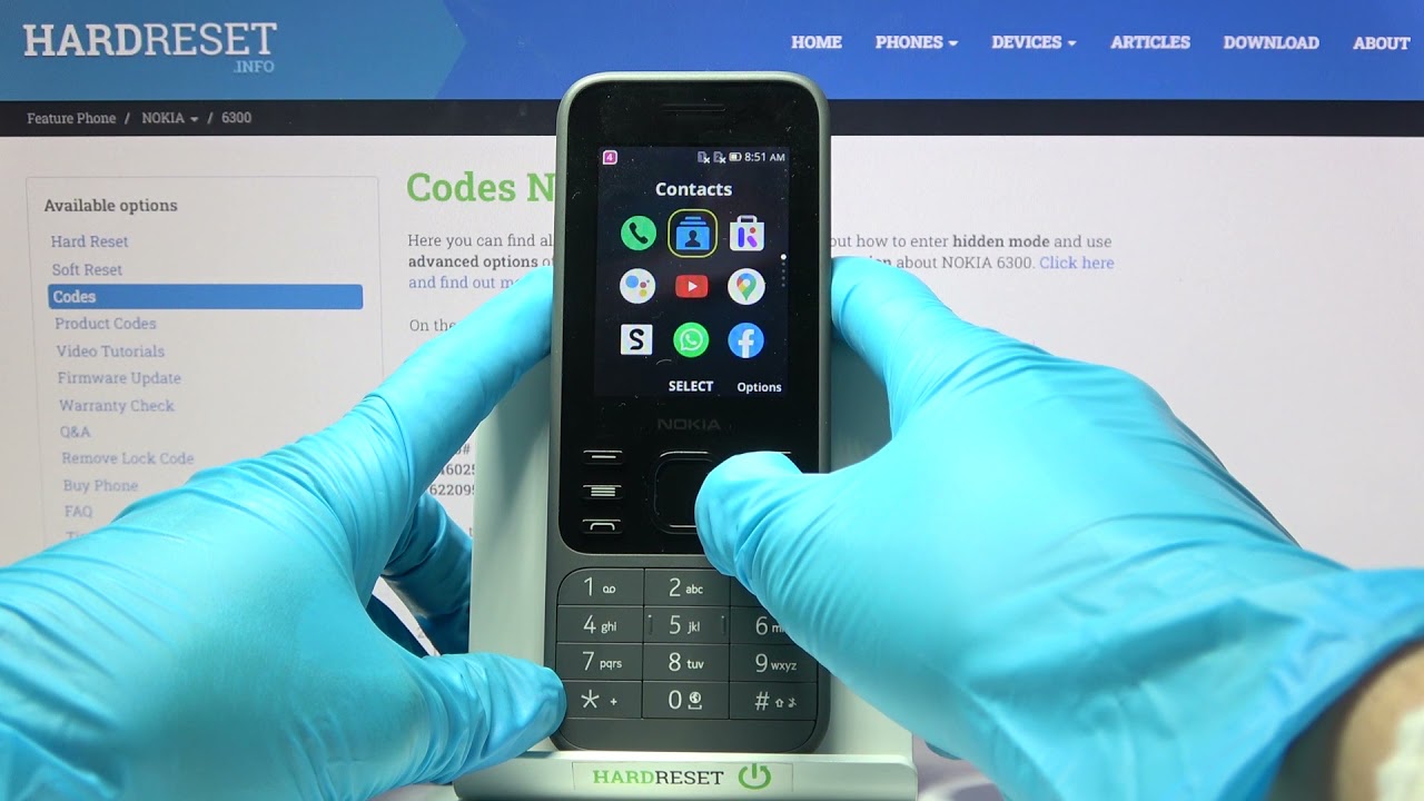 Secret Codes for Nokia 6300 4G&ndash; Hidden Modes