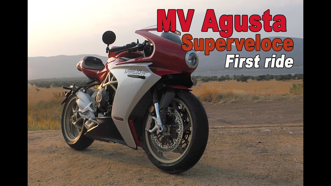 Первая поездка на MV Agusta Superveloce