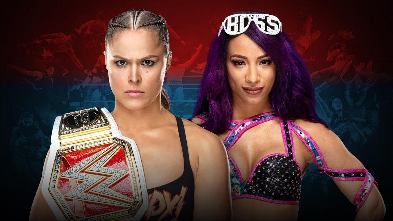 WWE Royal Rumble 2019 - Ronda Rousey vs Sasha Banks