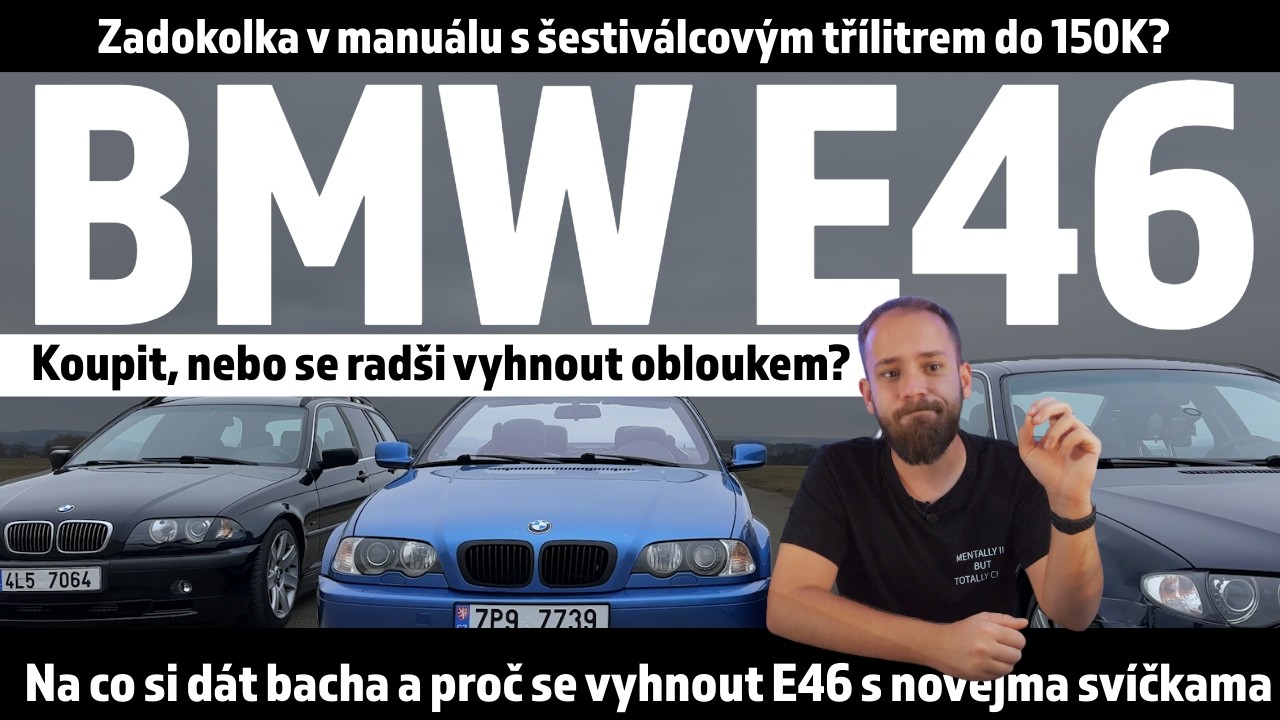 Legendární BMW E46 - zadokolka do 150K - Koupit, nebo se vyhnout obloukem?