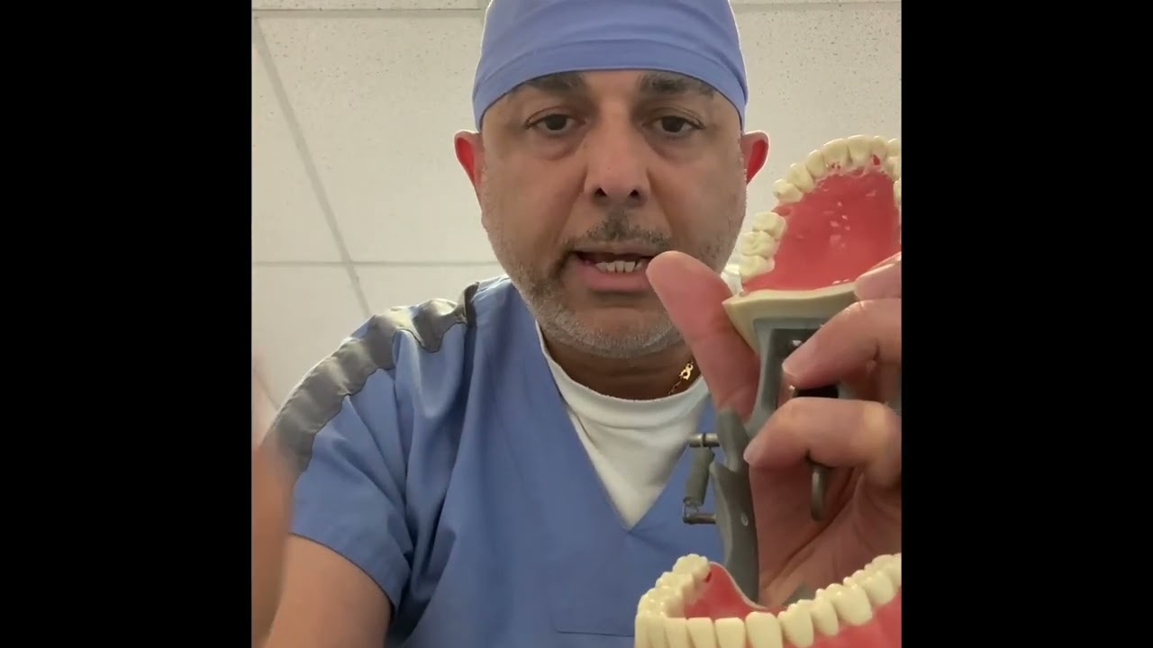 How to do a cold test on a tooth.