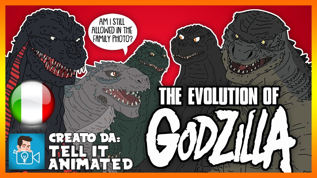 L'evoluzione di Godzilla | TELL IT ANIMATED ITA