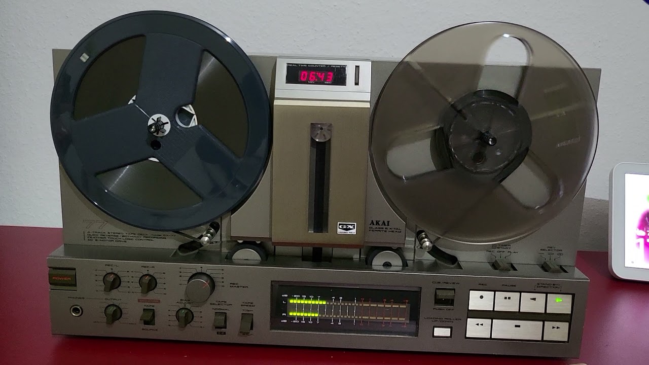 AKAI GX 77 anthrazit Funktionsvideo