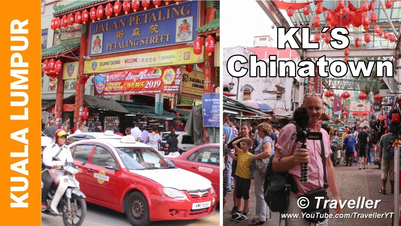Kuala Lumpur - PETALING STREET in Kuala Lumpur´s Chinatown Area