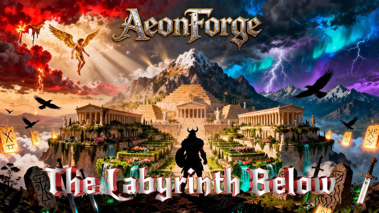 🔥 AeonForge - The Labyrinth Below | Epic Symphonic Metal 🤘