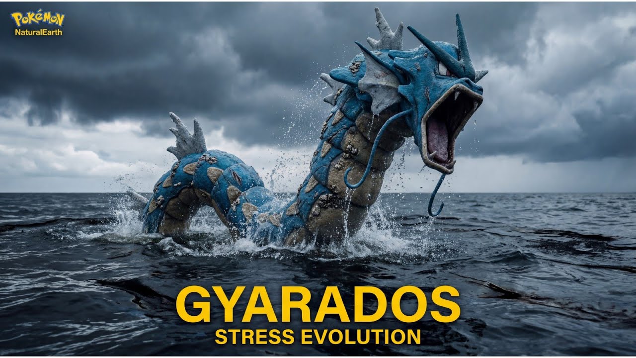 Real Life Pokémon – Gyarados  || Stress Evolution & Ocean Dominance||  NatGeo | Pokemon NaturalEarth