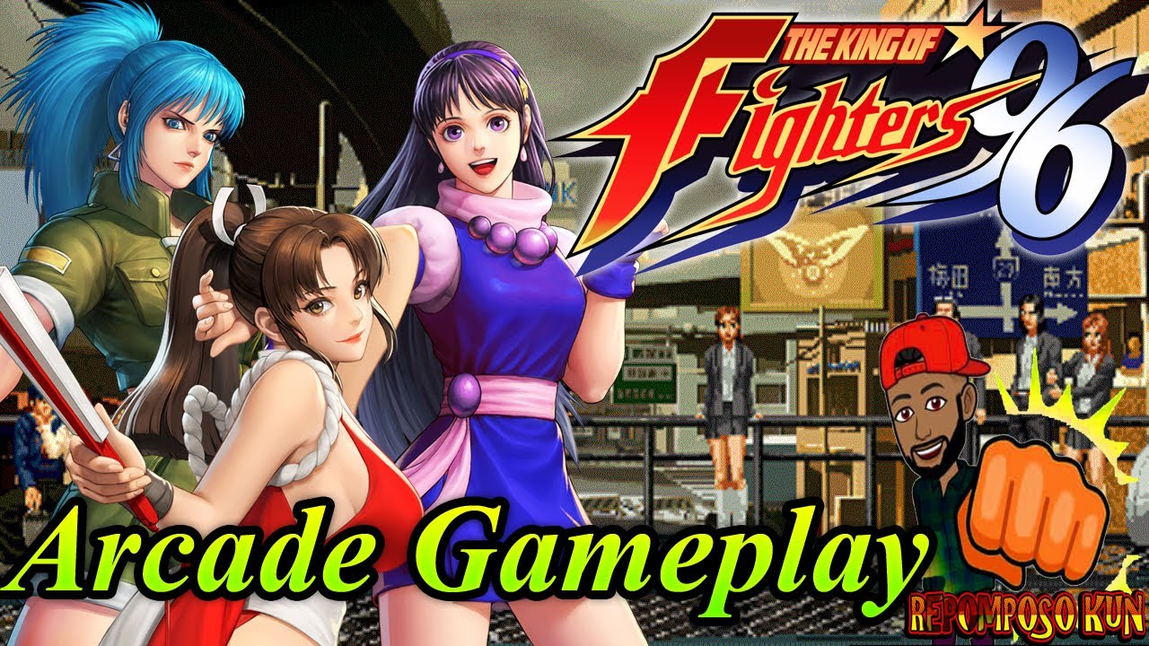 PS4 The King Of Fighters 96 Arcade Gameplay Athena Leona y Mai
