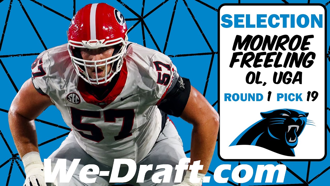 Monroe Freeling Draft Evaluation | OT with High Ceiling