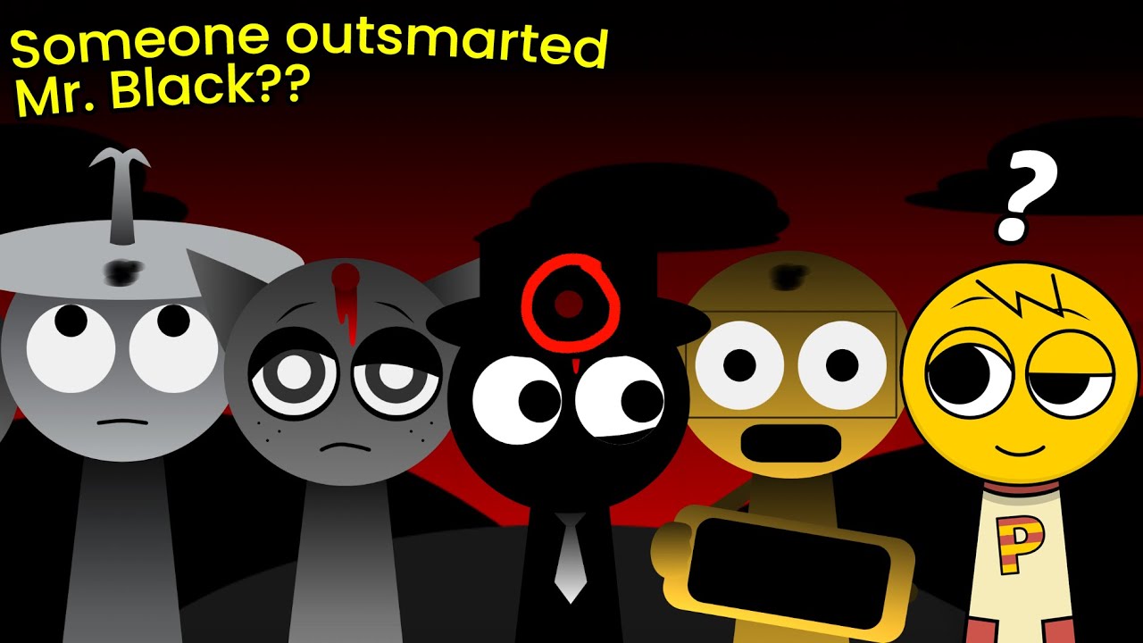 Sprunki, but someone OUTSMARTED MR. BLACK??