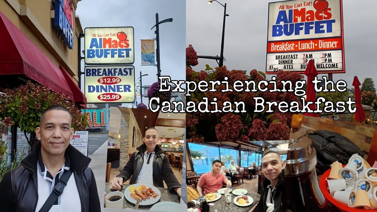 ALMAC'S BREAKFAST BUFFET AT NIAGARA FALLS CANADA