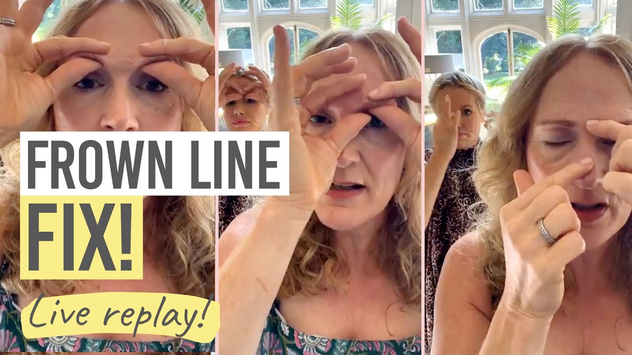 FROWN FIX FACE EXERCISES! ⚡️😯