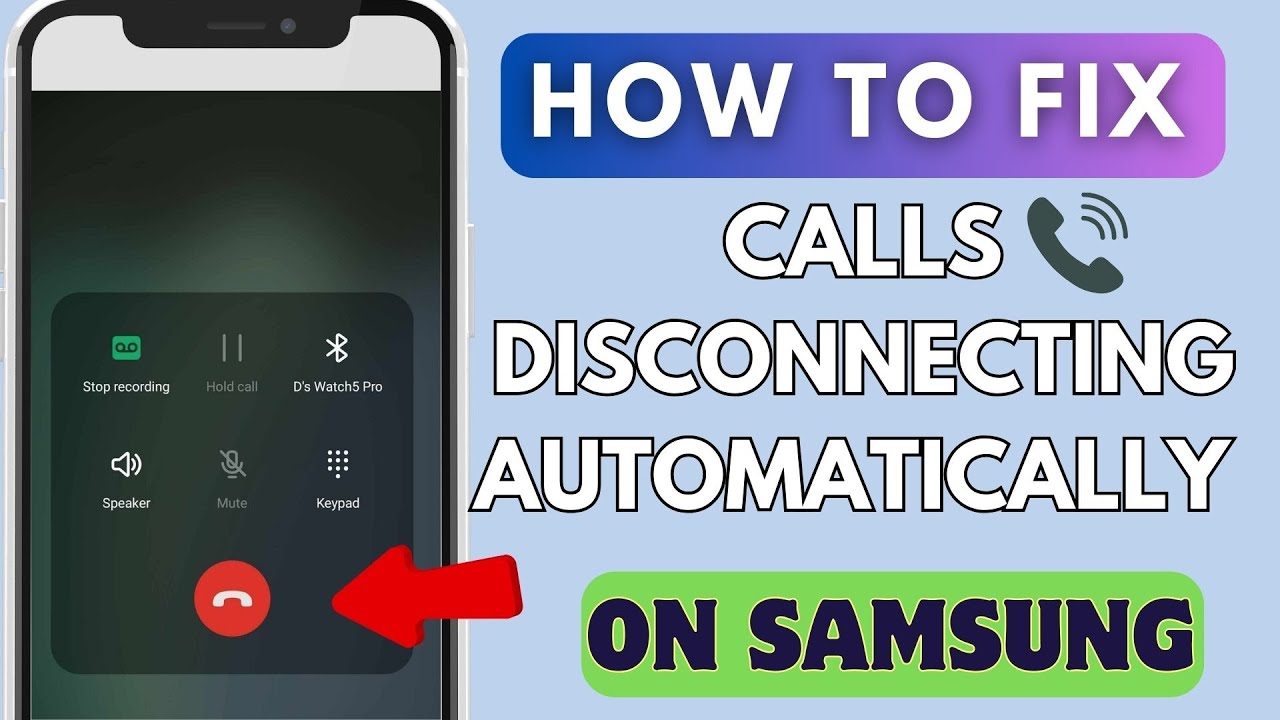 How To Fix Calls Disconnecting Automatically On Samsung | Fix Random Dropping Calls Problem (2024)