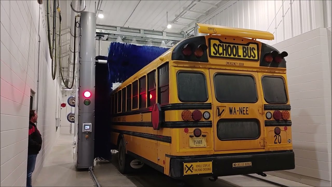 Westmatic 3 Brush Gantry School Bus Wash