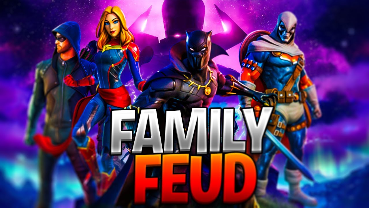 FORTNITE FAMILY FEUD - Me Vs. My Family In A CUSTOM Solo Match! (The Wrath Of Ellie)