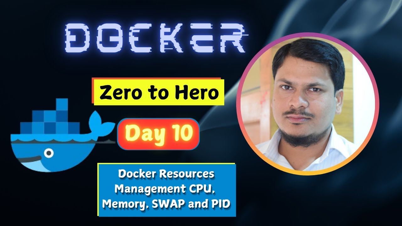 🚀 Day 10: Mastering docker Resources Management 🔥🔥 | Docker Zero to Hero Series🐳
