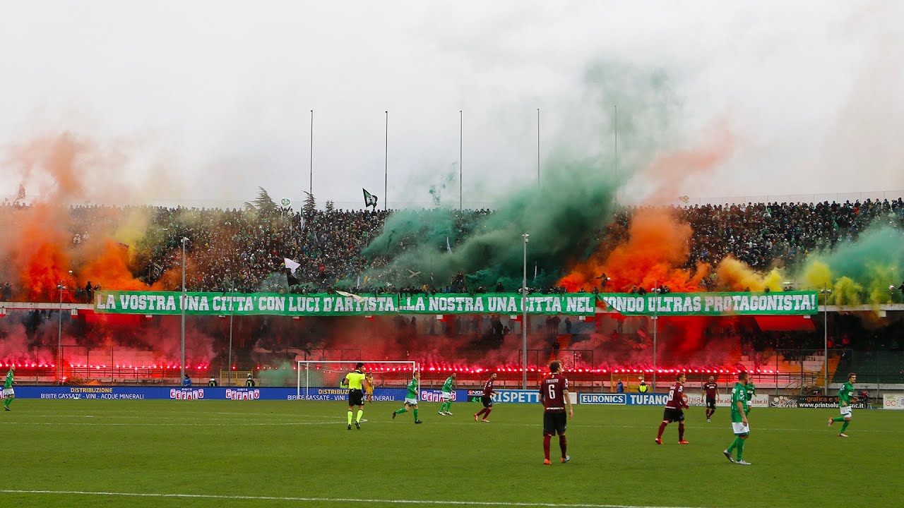 Video Tifo AMARCORD:  Avellino - Salernitana 1-0 del 16/01/2016 - Serie B