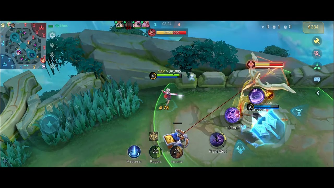 Vuelta a Mobile Legends Bang Bang (Melissa) road to mythic. @MLBBLATAM 