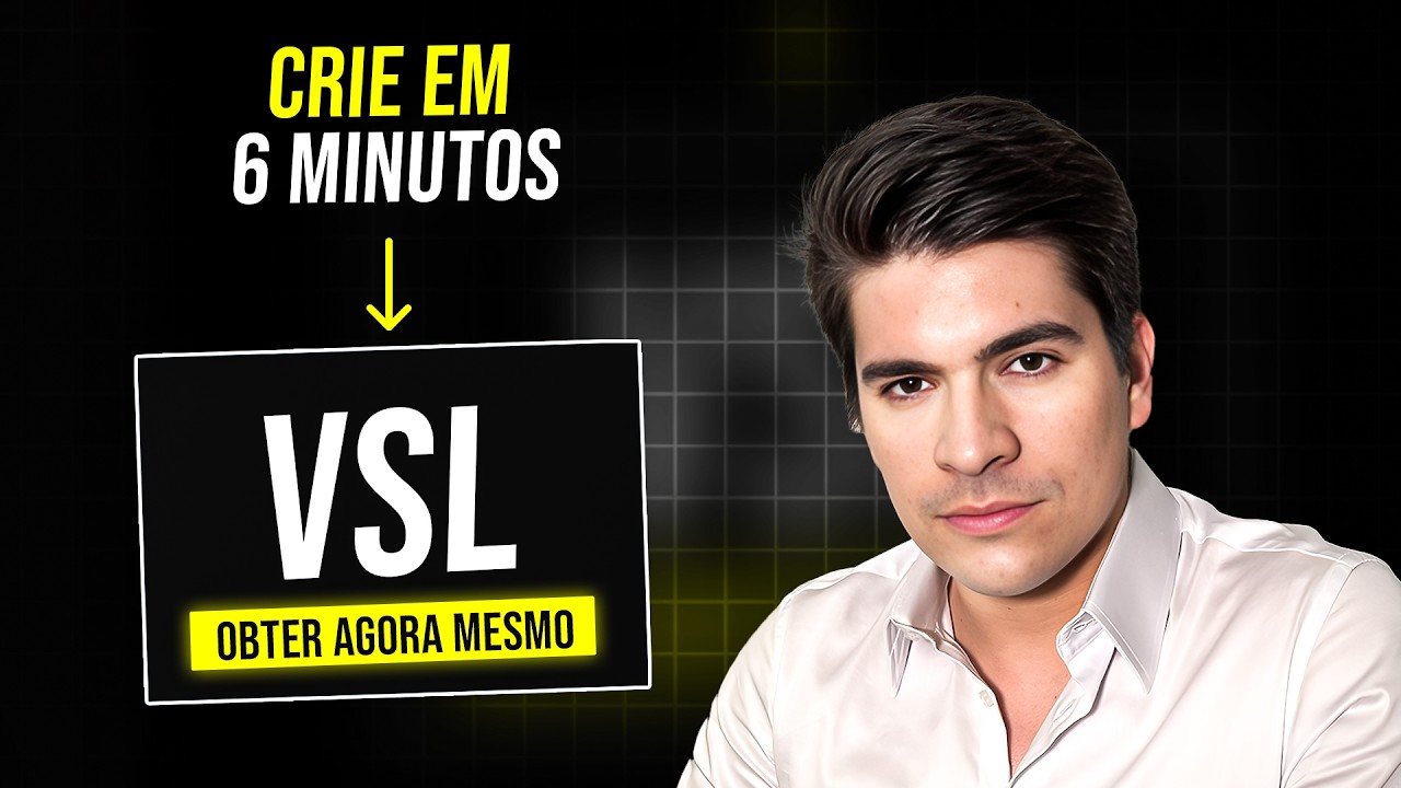 P&aacute;gina de Vendas com VSL e Delay em 6 Minutos