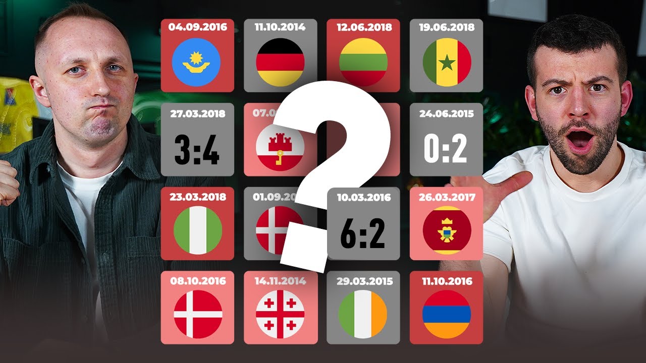 PAMIĘTASZ TE MECZE? DLA PRAWDZIWYCH KIBICÓW - PIŁKARSKIE STATKI REPREZENTACYJNE!