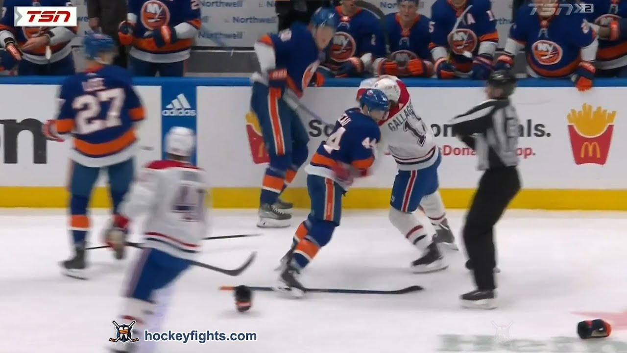 Brendan Gallagher vs Jean Gabriel Pageau Apr 11, 2024