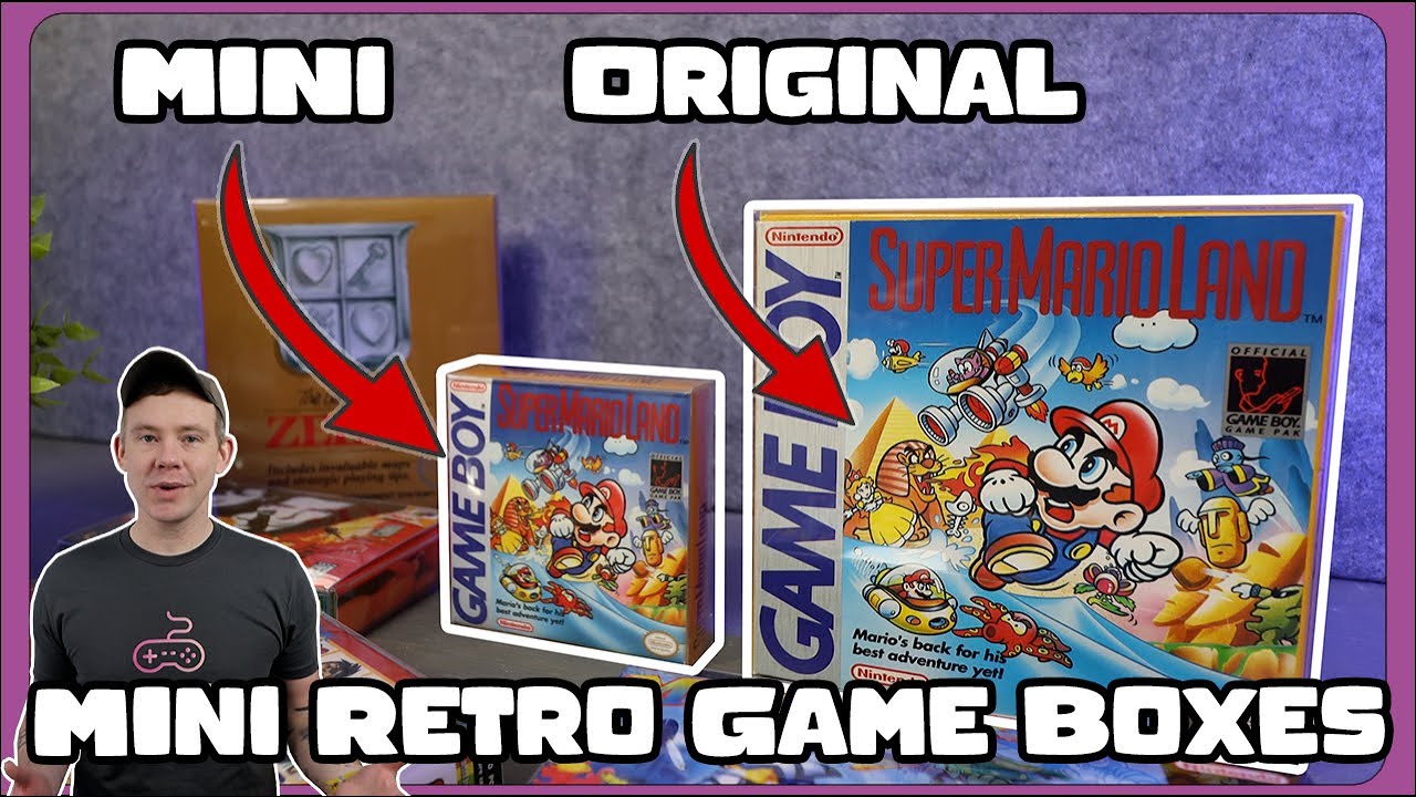 Finally! Tiny Boxes for your Retro Games ! Mini Box Review