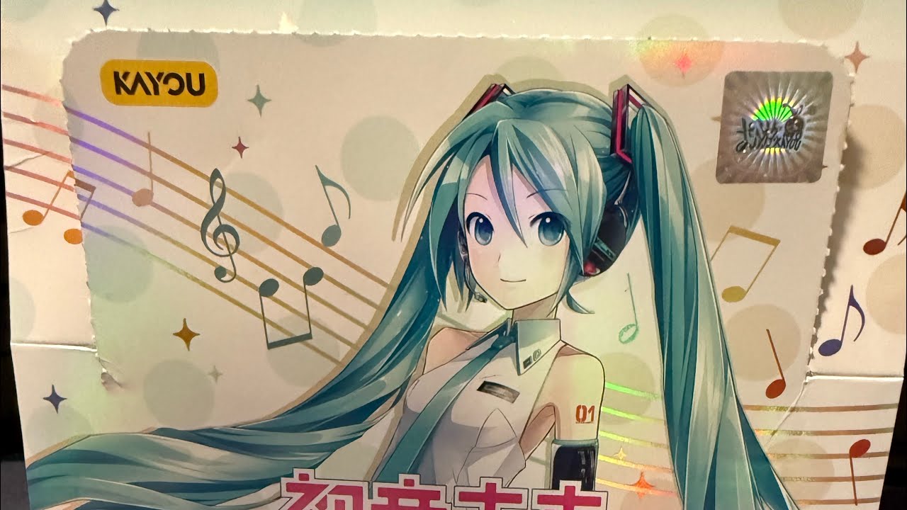 Kayou Hatsune Miku Booster Box Opening 
