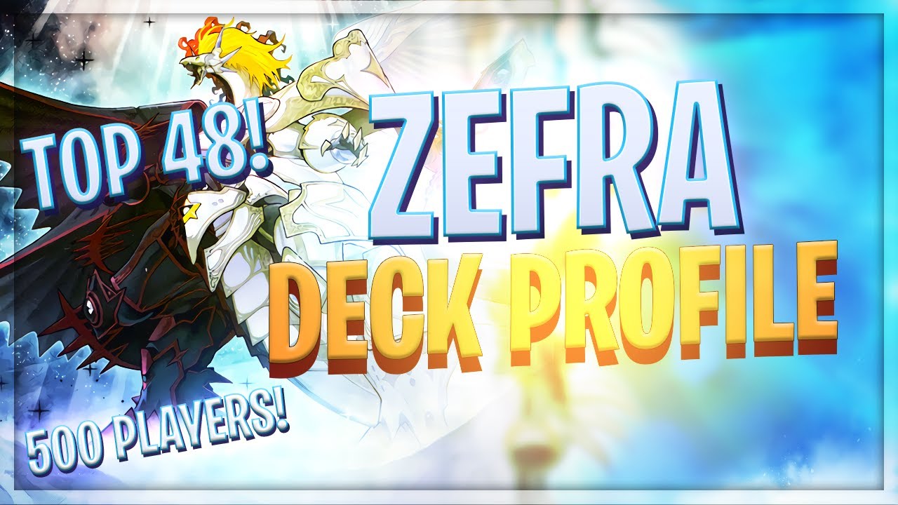 ANTI-META TOP 48 REGIONAL (500 Players) ZEFRA DECK PROFILE !!! ft. Anthony Williams