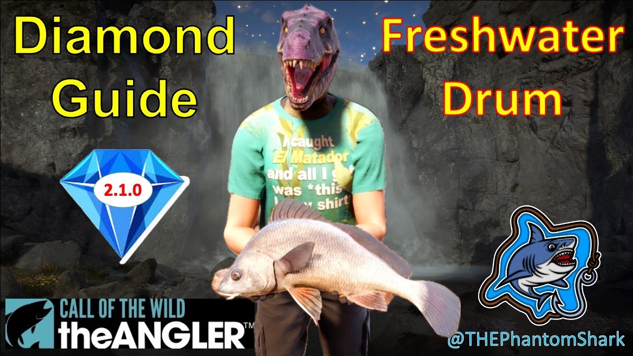 Freshwater Drum Diamond Guide! Top Hotspots! USA Golden Ridge Reserve Call of the Wild: The Angler
