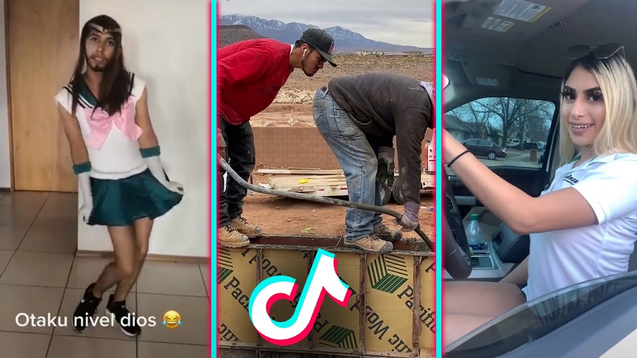 Mexican and latino tik tok compilations.. When you get caught dancing to anime music in a dress..