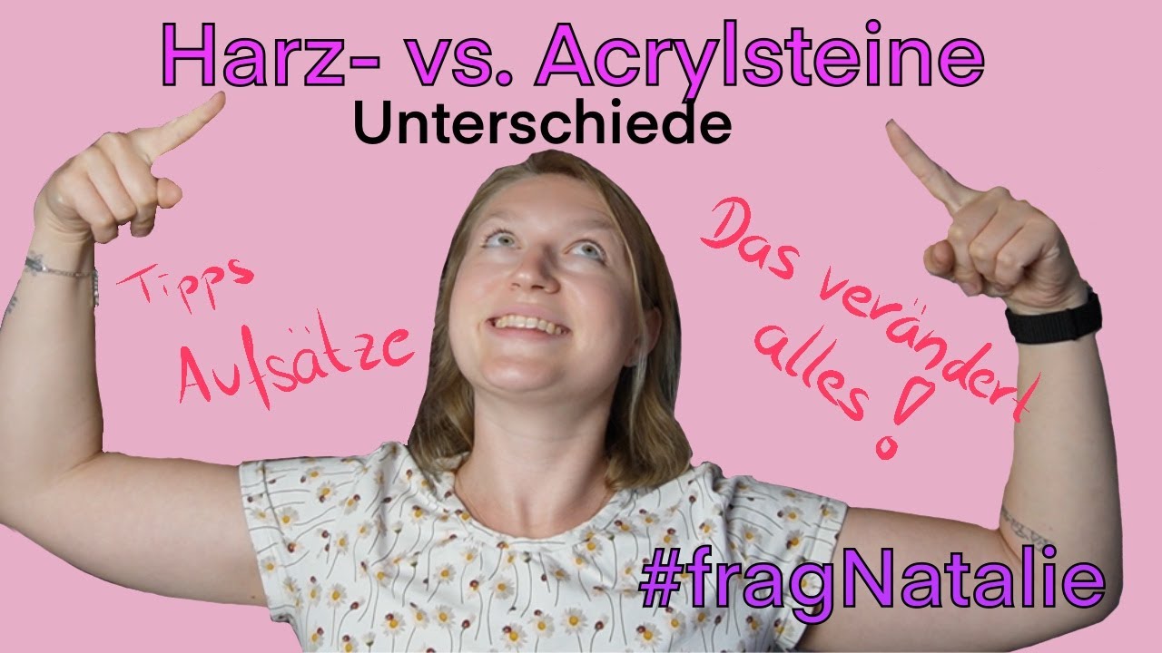 Diamondpainting, Harz- vs. Acrylsteine, das musst du wissen! – #fragNatalie 1 –