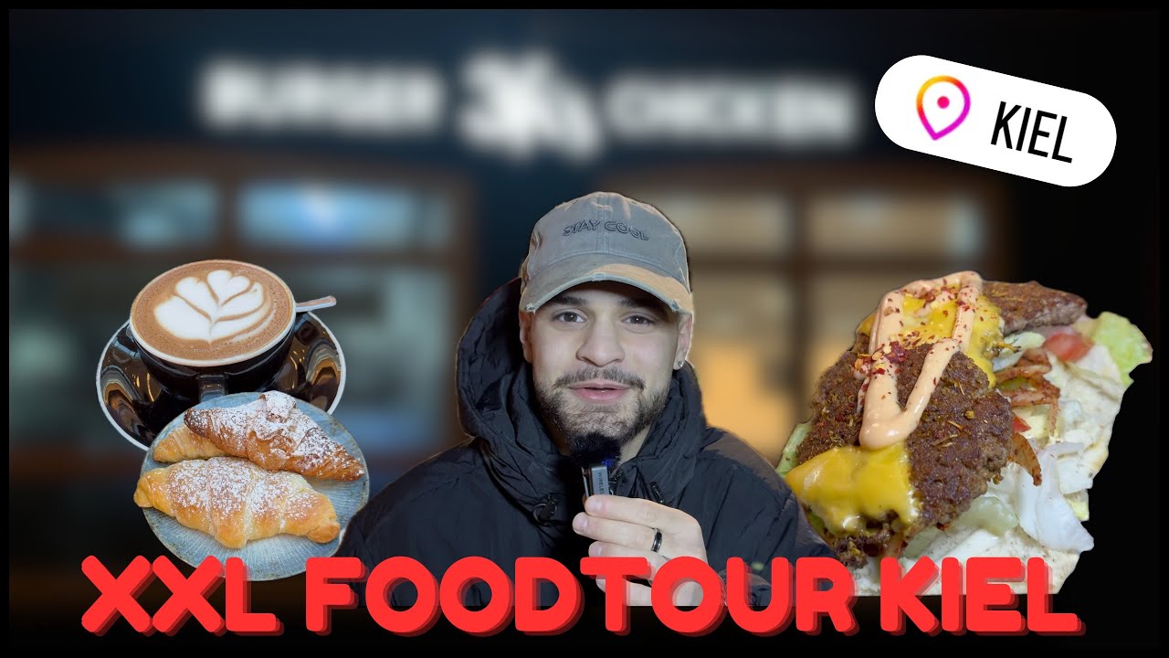 DIE BESTEN FOODSPOTS IN KIEL😍 | XXL FOOD TOUR KIEL EDITION!
