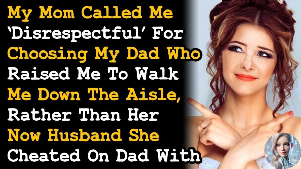 Mom Said I'm Disrespectful For Choosing My Dad To Walk Me Down The Aisle Instead Of Her Husband AITA