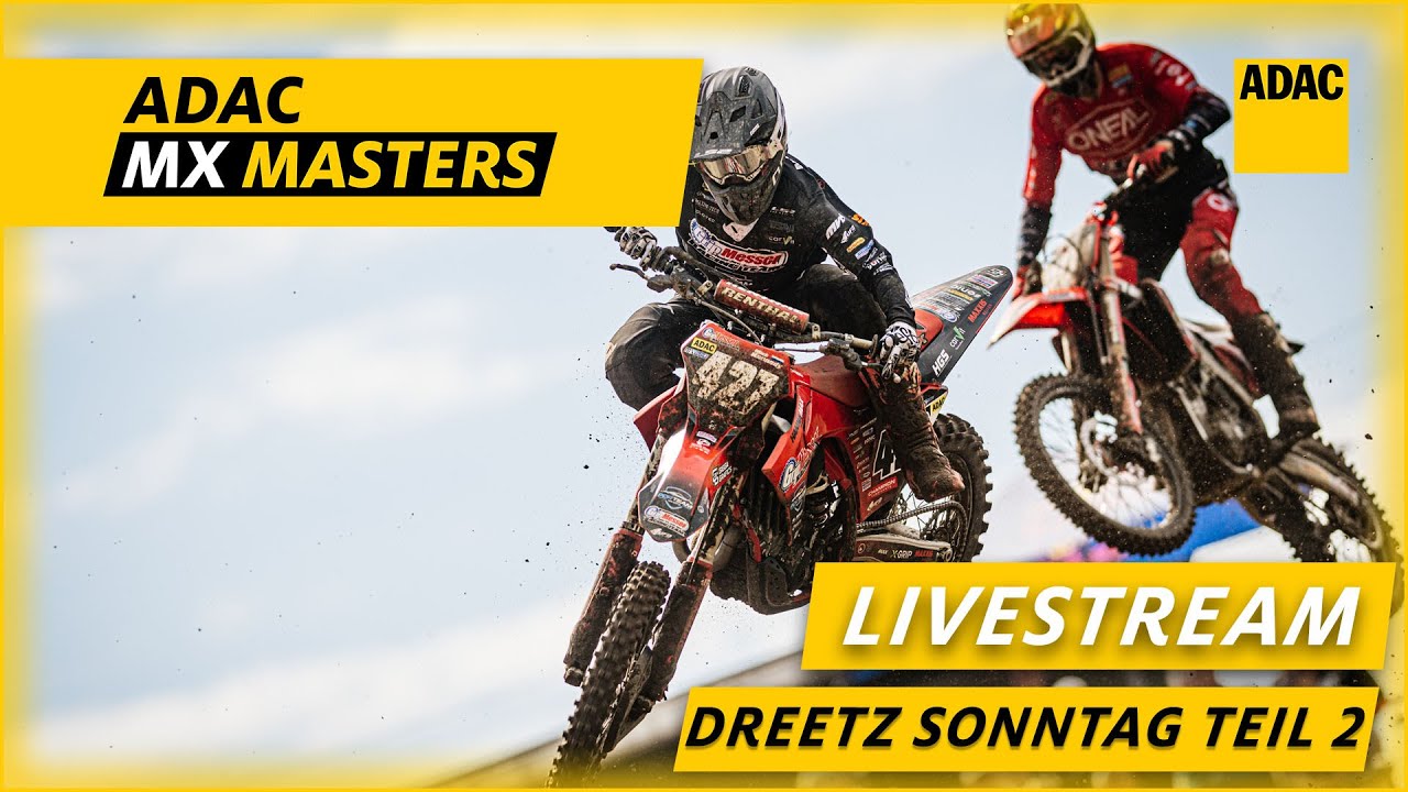 ADAC MX Masters Dreetz 2025 | Re-Live | Sonntag Teil 2