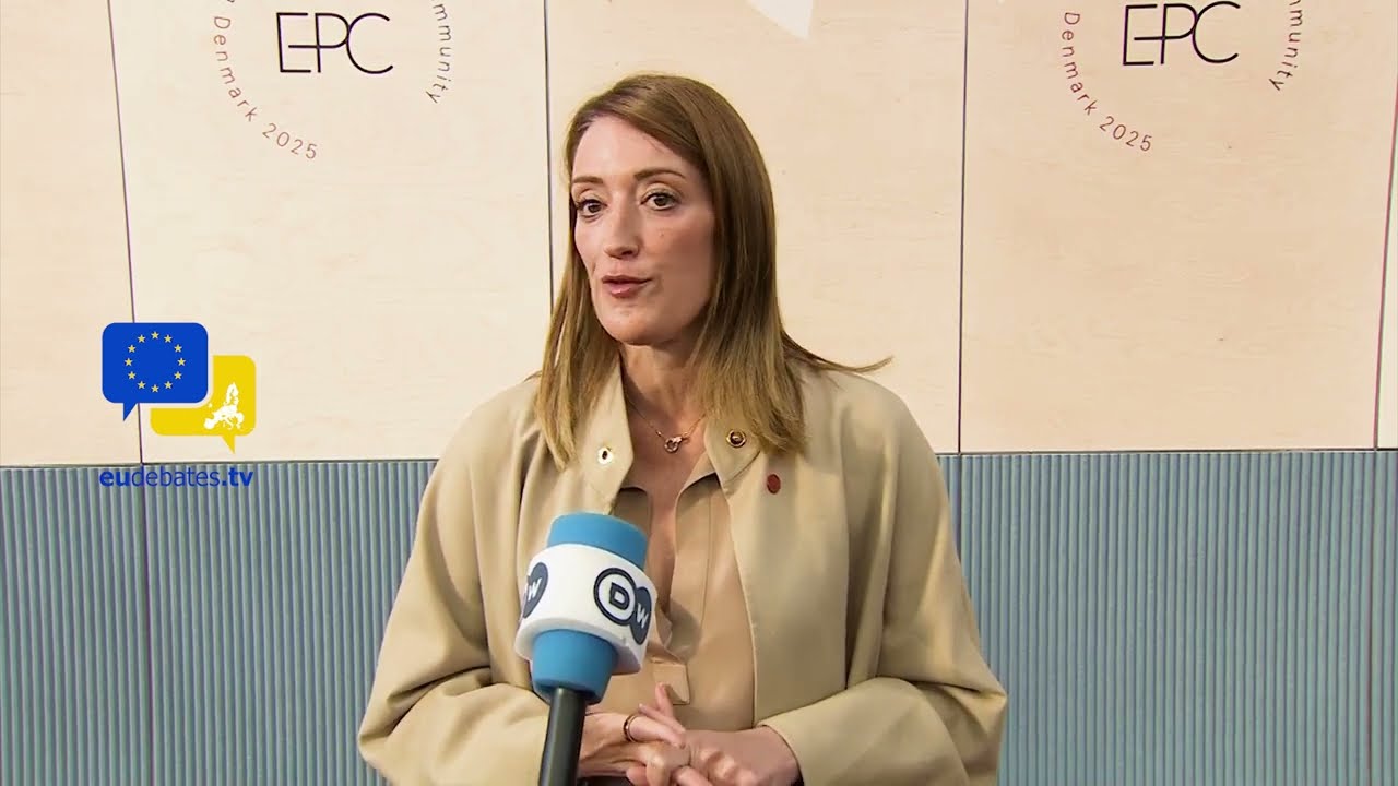 Расширение — это не благотворительность! — Роберта Метсола яростно защищает будущее Украины и Мол...