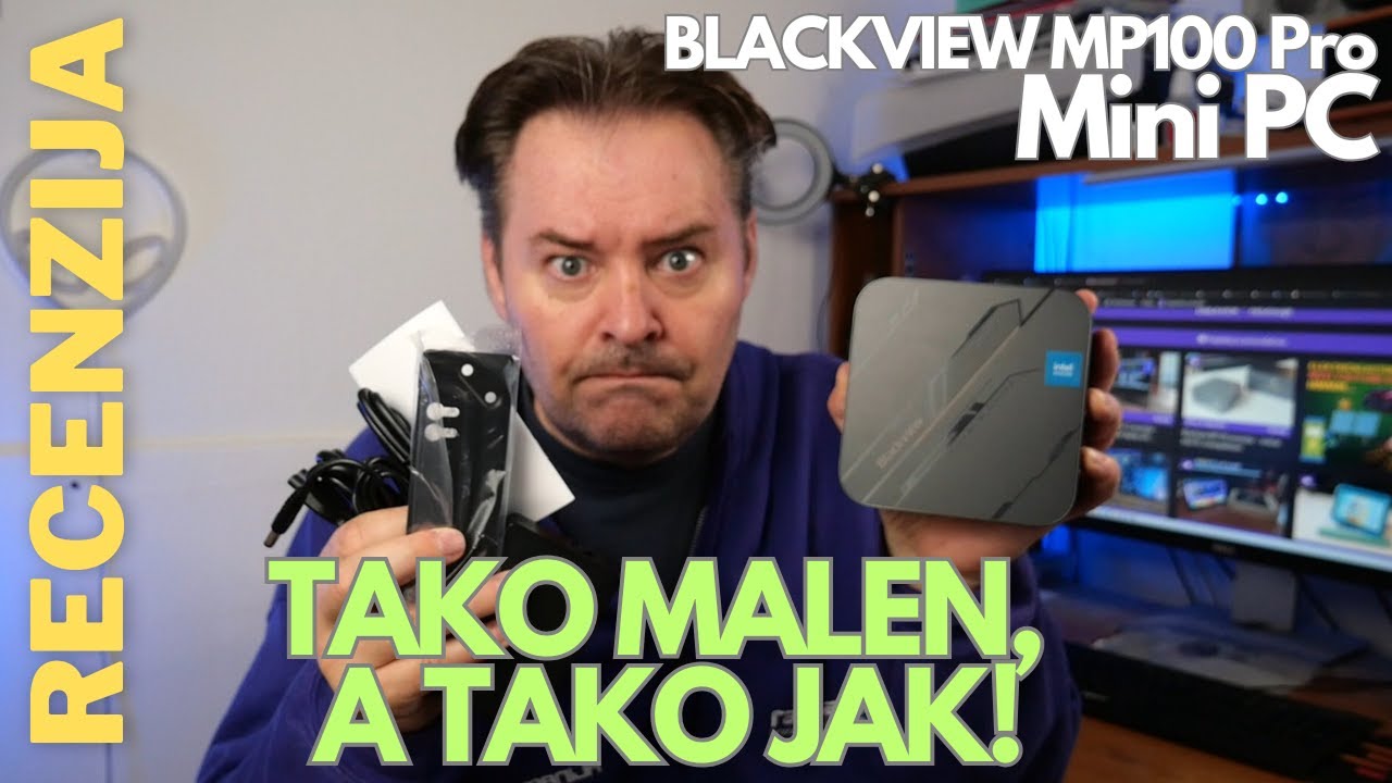 Blackview MP100 Pro Mini PC recenzija - računalo malih dimenzija ali brutalne snage (18.09.2025)